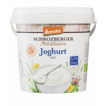 Jogurt mild Demeter 1kg im Eimer