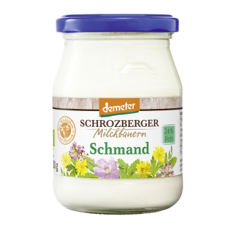 Schmand im Pfand-Glas DEMETER