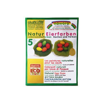 Ostereierfarben -5 Farben-