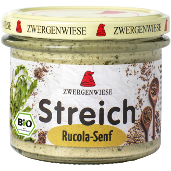 Brotaufstrich "Rucola-Senf Streich"