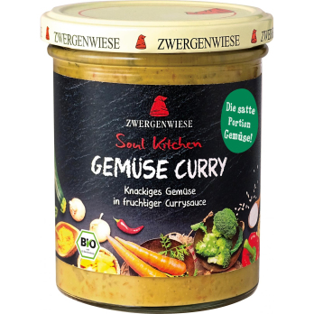 Sauce Soul kitchen "Gemüse Curry" im Glas