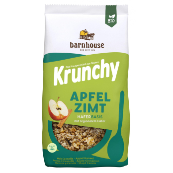 Müsli Krunchy Apfel-Zimt palmölfrei 750g