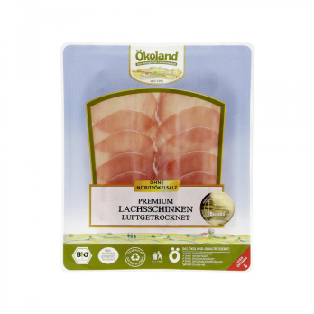 Schinken Lachsschinken luftgetrocknet Aufschnitt