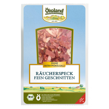 Räucherspeck, fein geschnitten