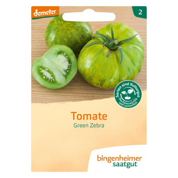 Saatgut Fleischtomate Green Zebra