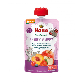 Baby Quetschie Berry Puppy (Apfel & Pfirsich)