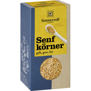 Senfkörner gelb 120g